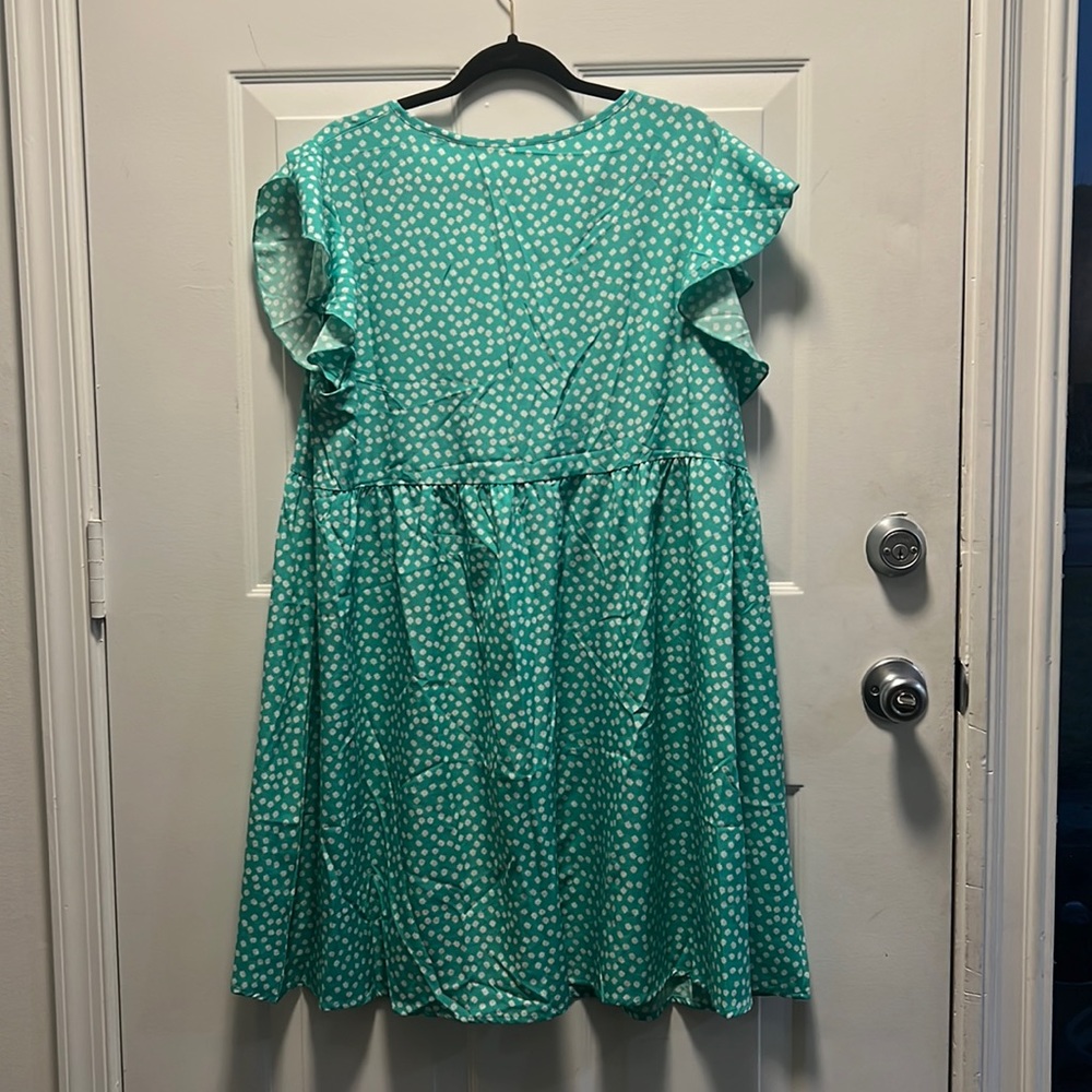 Mint Green SHEIN dress